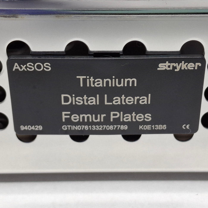 Stryker AxSOS Titanium Distal Lateral Femur Plates