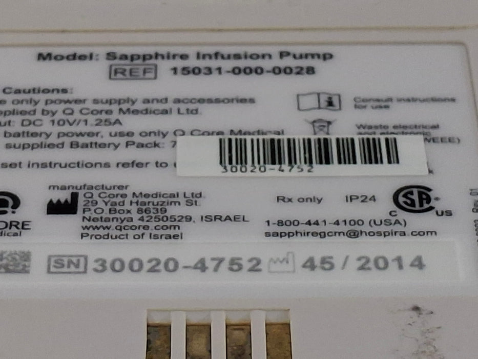 QCore Medical Sapphire Multi-Therapy Infusion Pump