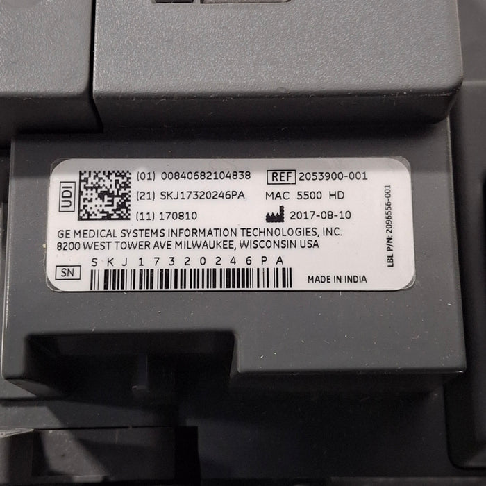 GE Healthcare MAC 5500 HD ECG without CAM Module