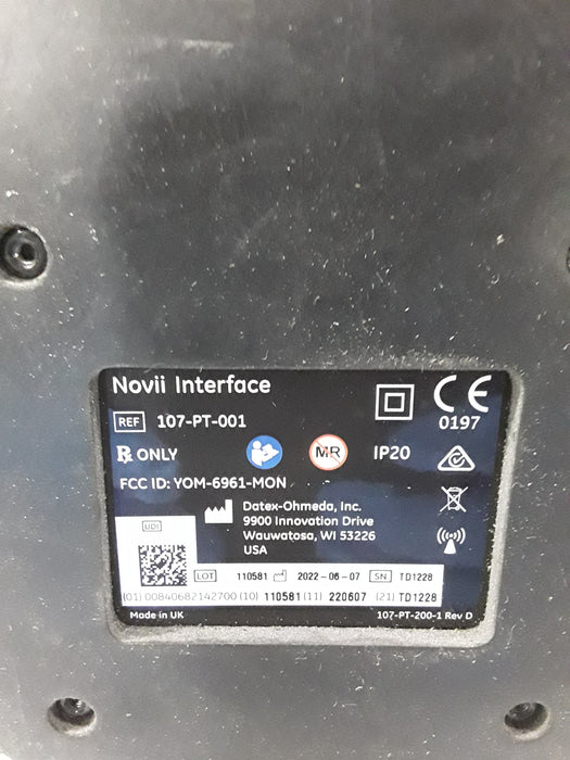 Monica Healthcare Limited 107-PT-001 Fetal Monitor