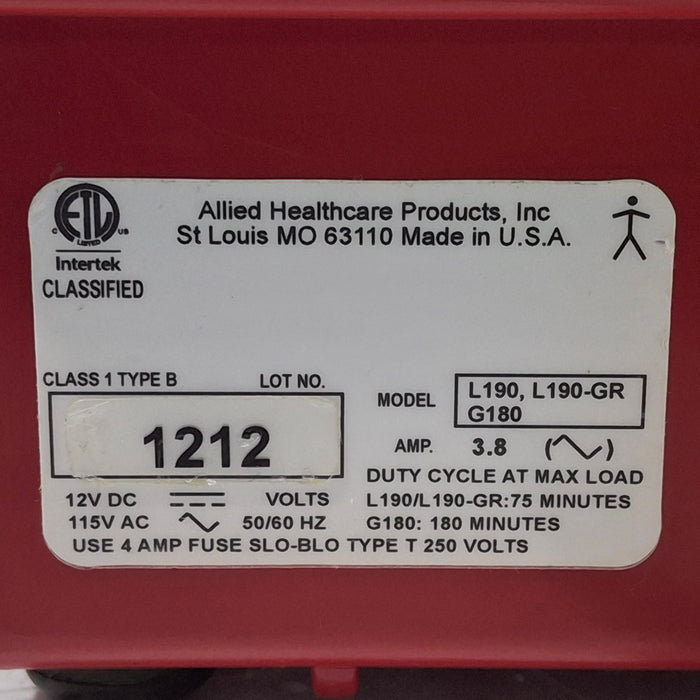 Gomco G180 Portable Aspirator