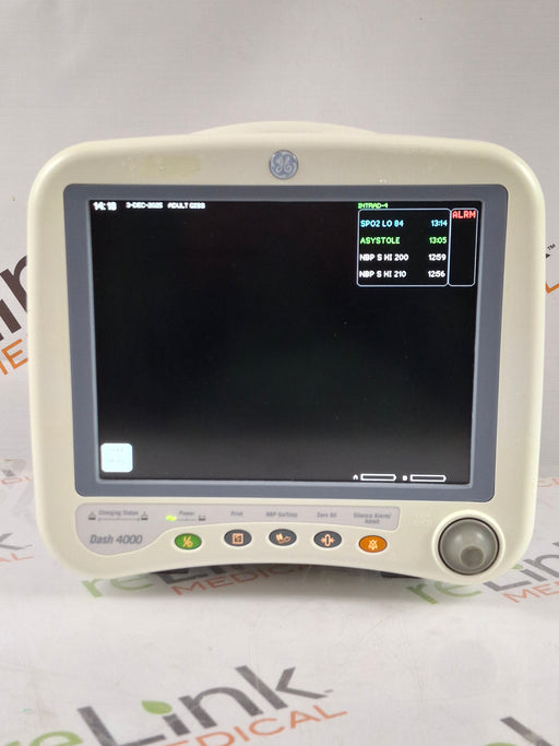 GE Healthcare GE Healthcare Dash 4000 - GE/Nellcor SpO2 Patient Monitor Patient Monitors reLink Online