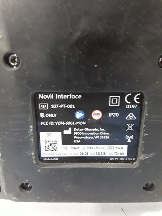 Monica Healthcare Limited 107-PT-001 Fetal Monitor