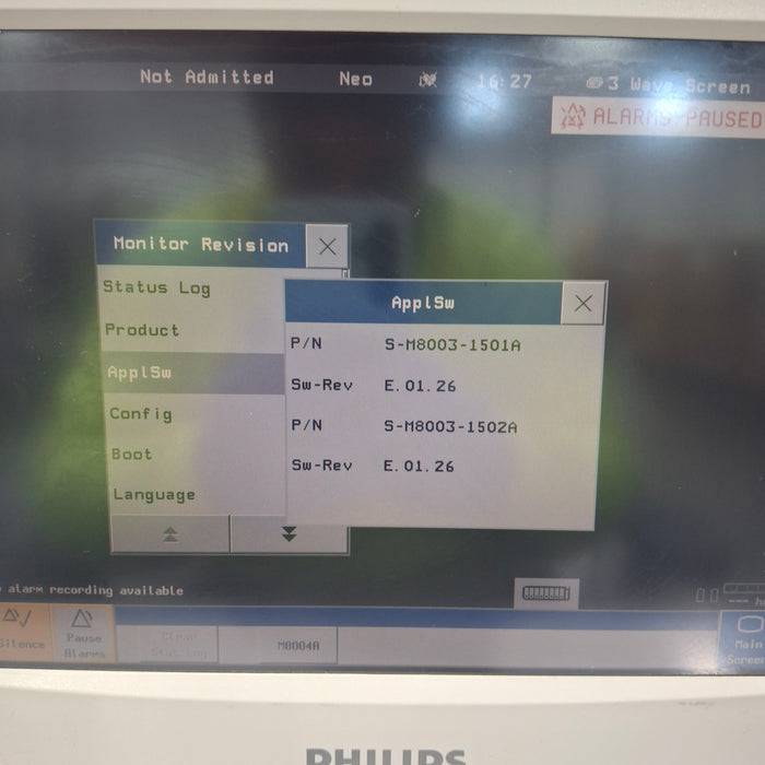 Philips IntelliVue MP50 - Neonatal Patient Monitor