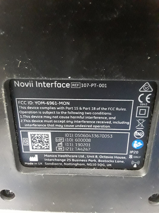 Monica Healthcare Limited 107-PT-001 Fetal Monitor