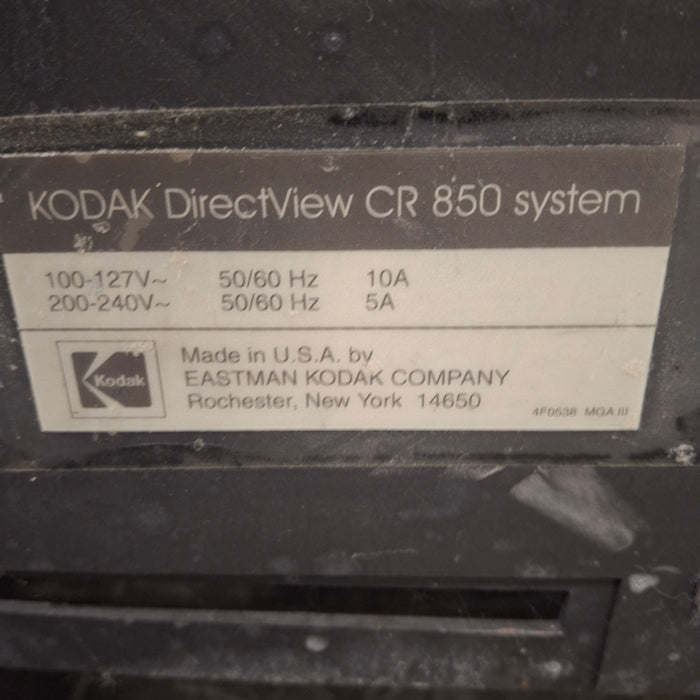 Kodak Direct View CR850 CR Reader