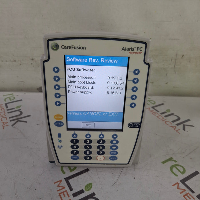 CareFusion Alaris 8015 Large Screen POC Infusion Pump