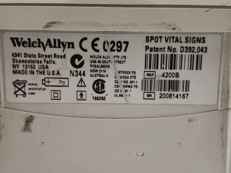 Welch Allyn Spot 420 - NIBP Vital Signs Monitor