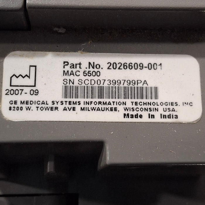 GE Healthcare MAC 5500 ECG without CAM Module