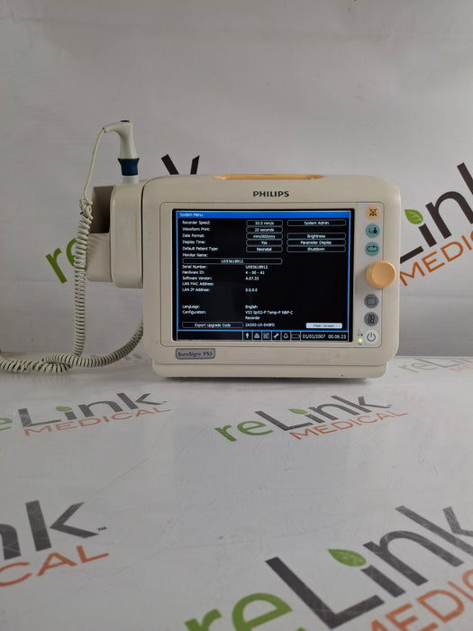 Philips Suresigns VS3 Vital Signs Monitor