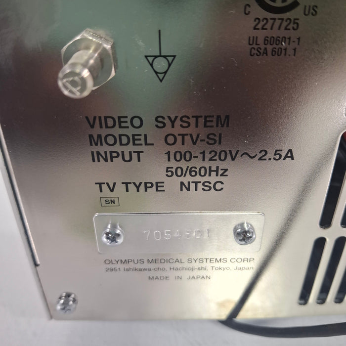 Olympus OTV-SI Video Endoscopy System