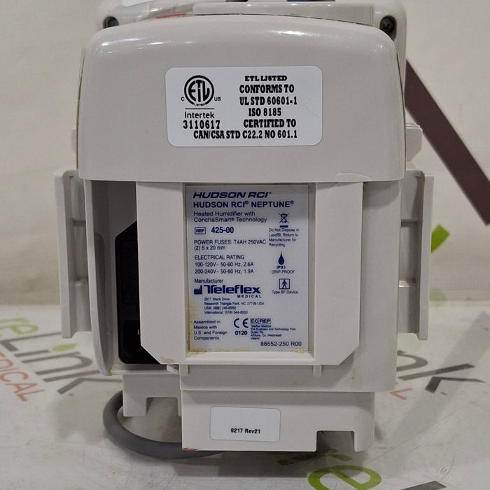 Teleflex Medical Hudson RCI Neptune Heated Humidifier