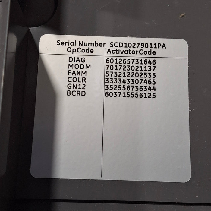 GE Healthcare MAC 5500 ECG without CAM Module