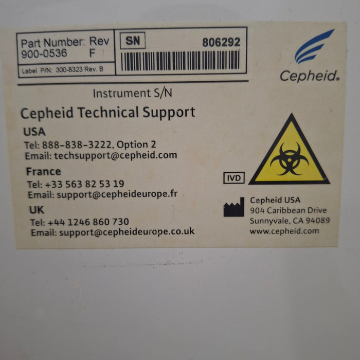 Cepheid GeneXpert Infinity Molecular Diagnostic Analyzer