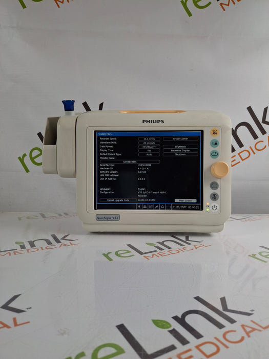 Philips Suresigns VS3 Vital Signs Monitor