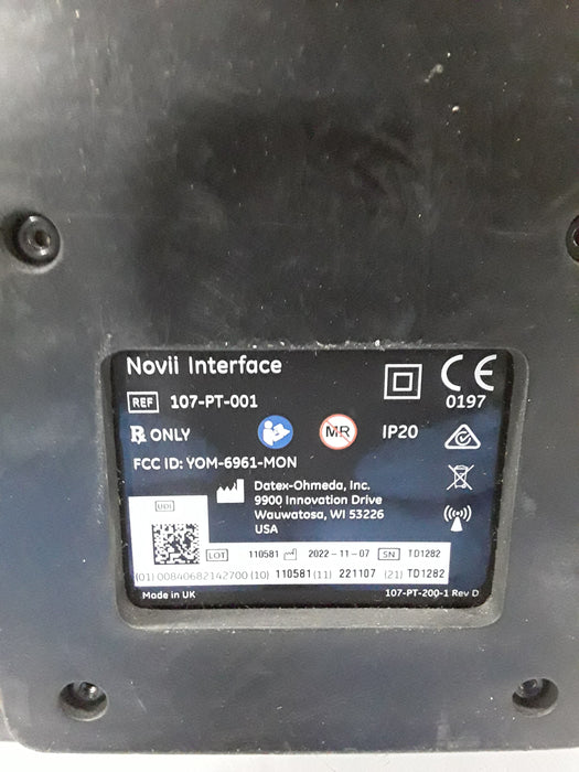 Monica Healthcare Limited 107-PT-001 Fetal Monitor