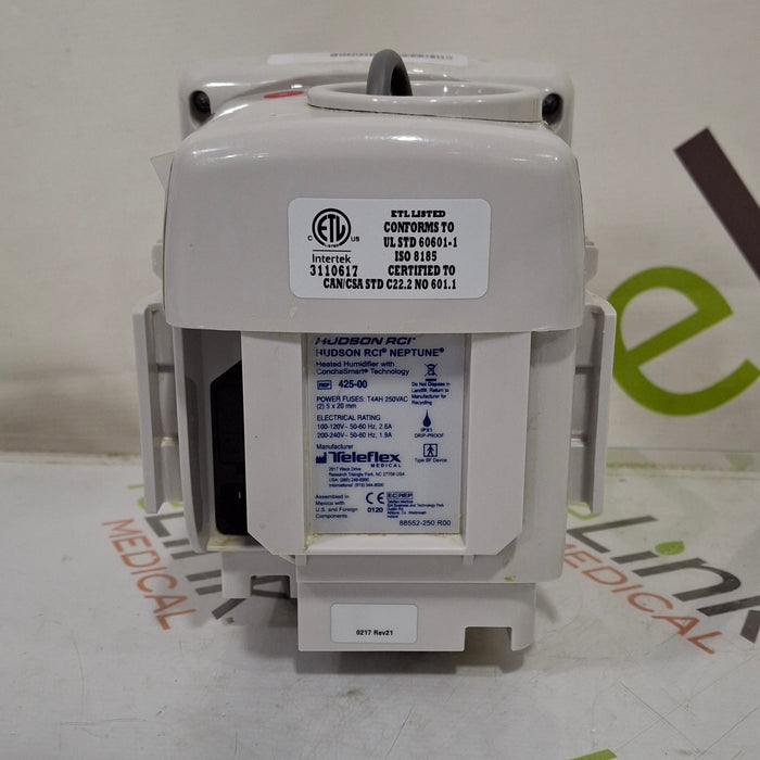 Teleflex Medical Hudson RCI Neptune Heated Humidifier