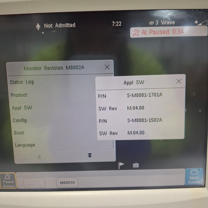 Philips IntelliVue MP30 - Anesthesia Patient Monitor