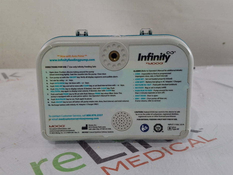 Moog Medical Infinity Enteral Feeding Pump
