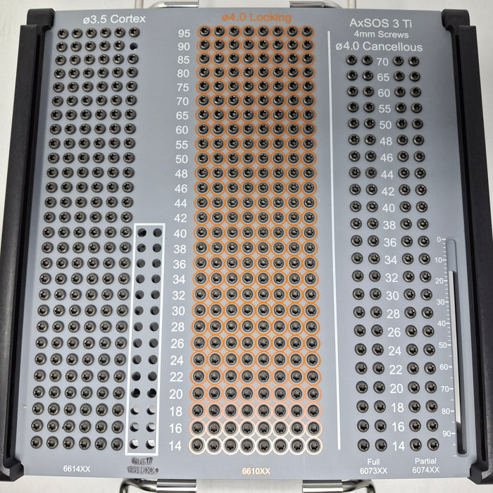 Stryker AxSOS 3 4.0 ORIF Instrument Insert & Screws