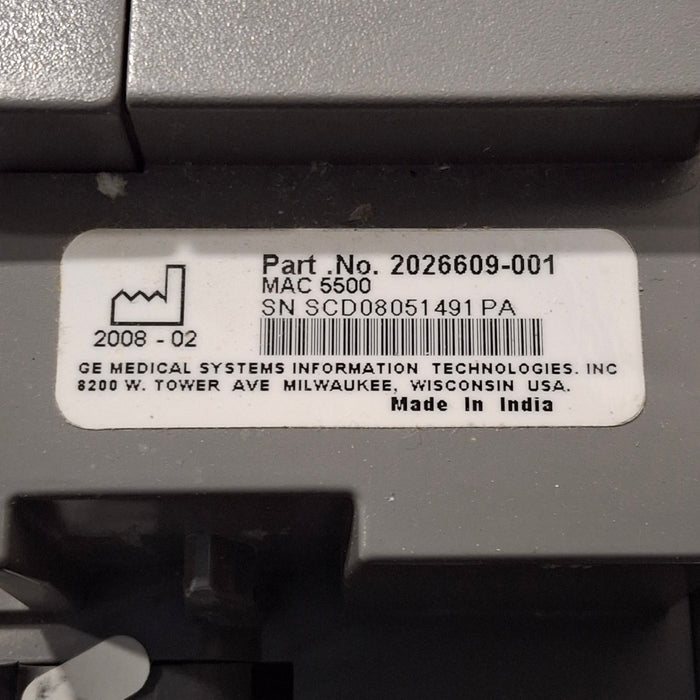 GE Healthcare MAC 5500 ECG without CAM Module