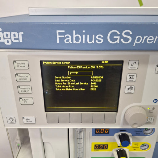 Draeger Medical Draeger Medical Fabius GS Premium Anesthesia Machine Anesthesia reLink Online