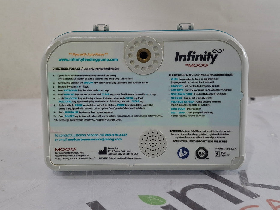 Moog Medical Infinity Enteral Feeding Pump
