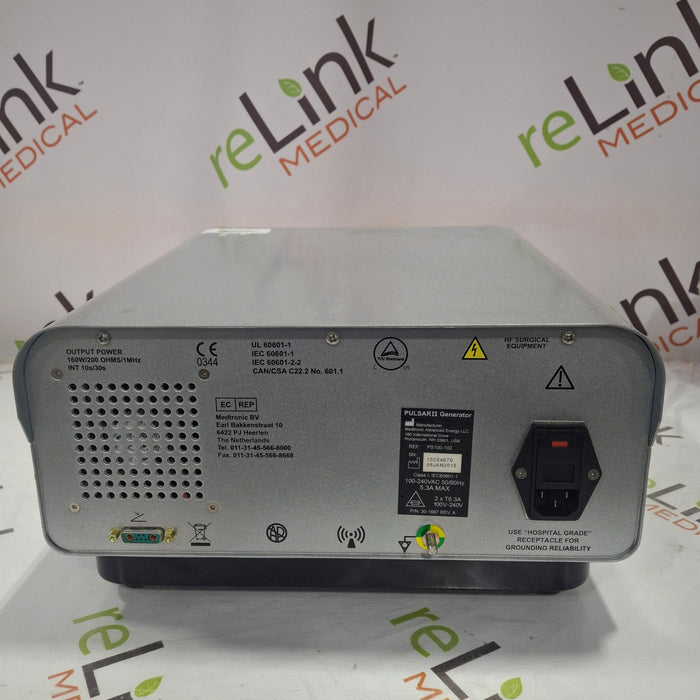 Medtronic PEAK Plasmablade Pulsar II Peak Surgery System