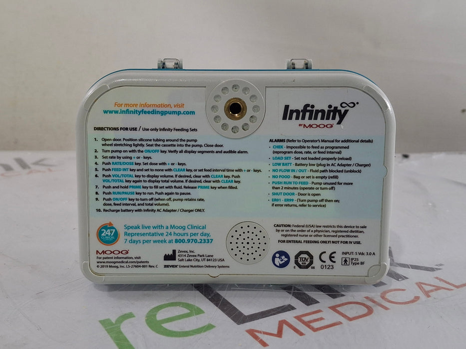 Moog Medical Infinity Enteral Feeding Pump