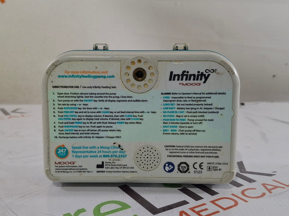 Moog Medical Infinity Enteral Feeding Pump