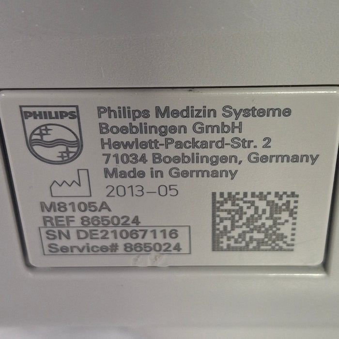 Philips Intellivue MP5 - ECG, Fast SpO2, NIBP, Press, Temp Patient Monitor