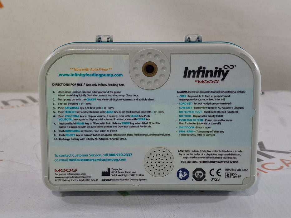 Moog Medical Infinity Enteral Feeding Pump