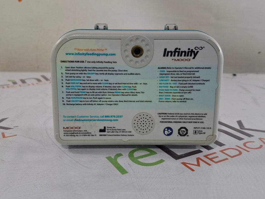 Moog Medical Infinity Enteral Feeding Pump