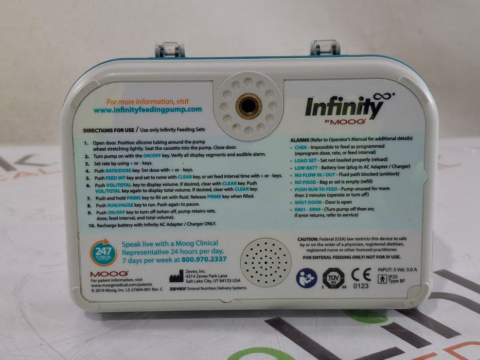 Moog Medical Infinity Enteral Feeding Pump