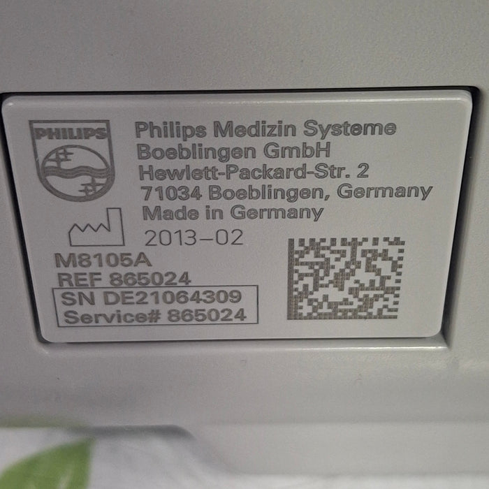 Philips Intellivue MP5 - ECG, Fast SpO2, NIBP Patient Monitor