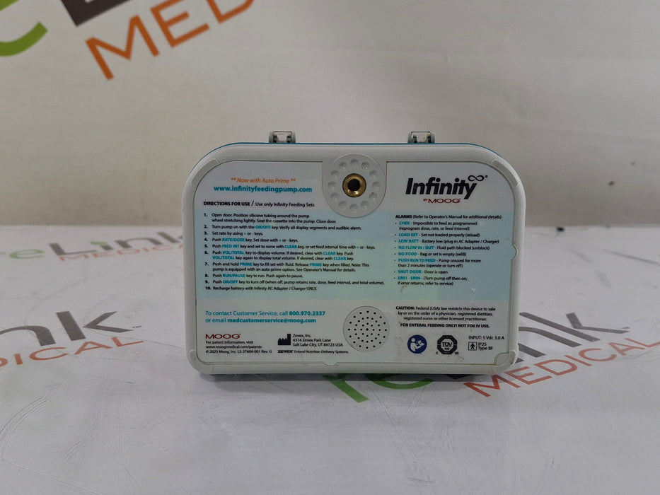 Moog Medical Infinity Enteral Feeding Pump