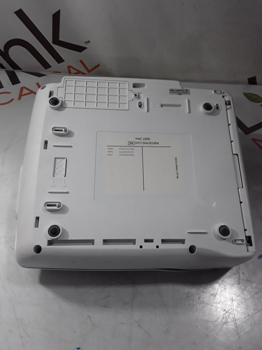 GE Healthcare MAC 2000 ECG