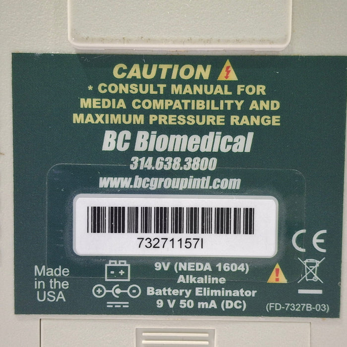 BC Biomedical DPM-2100 Digital Pressure Meter