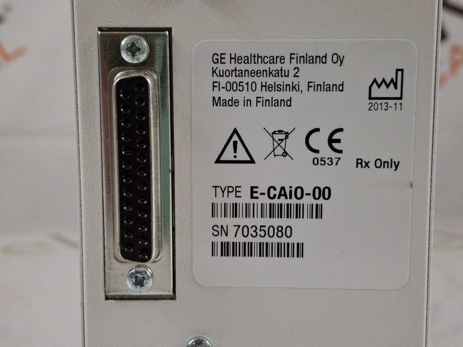 GE Healthcare E-CAiO-00 Gas Exhaust Module