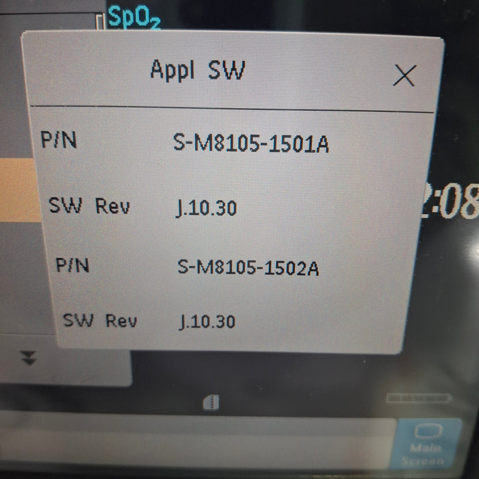 Philips Intellivue MP5 - ECG, Fast SpO2, NIBP Patient Monitor