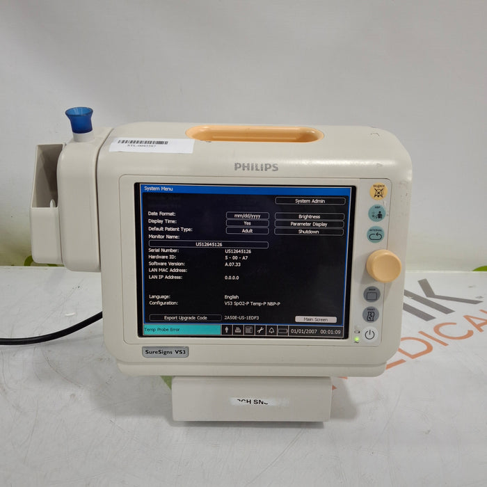 Philips Suresigns VS3 Vital Signs Monitor