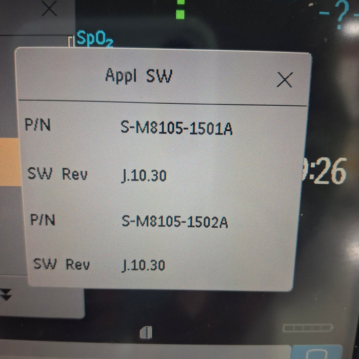 Philips Intellivue MP5 - ECG, Fast SpO2, NIBP Patient Monitor