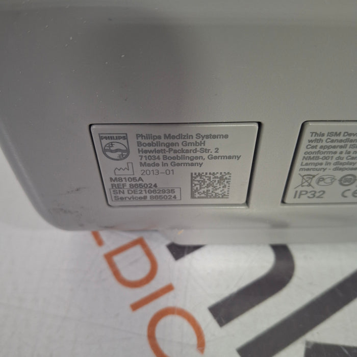 Philips Intellivue MP5 - ECG, Fast SpO2, NIBP Patient Monitor