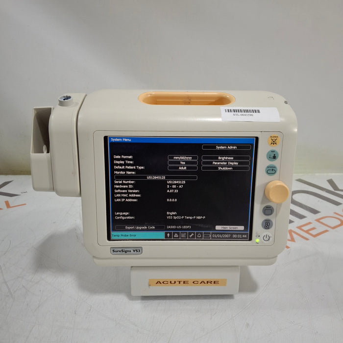 Philips Suresigns VS3 Vital Signs Monitor