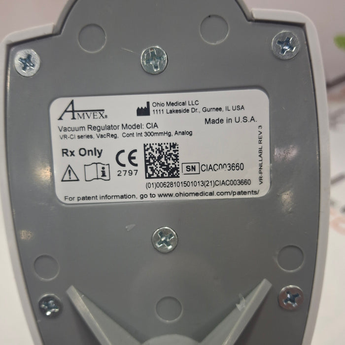 Amvex Vacuum Regulator