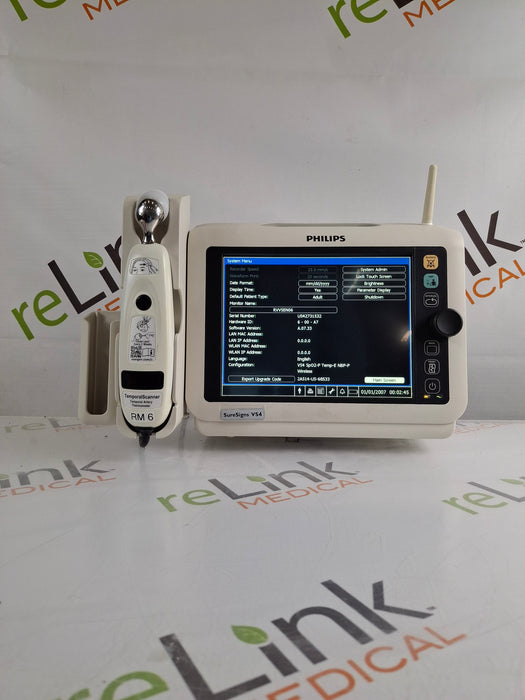 Philips SureSigns VS4 Vital Signs Monitor
