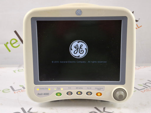 GE Healthcare GE Healthcare Dash 4000 - GE/Nellcor SpO2 Patient Monitor Patient Monitors reLink Online