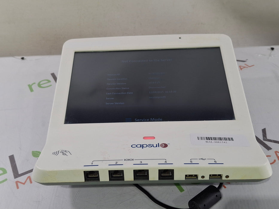 Smartlinx Inc Capsule Technologies Neuron 2 Monitor