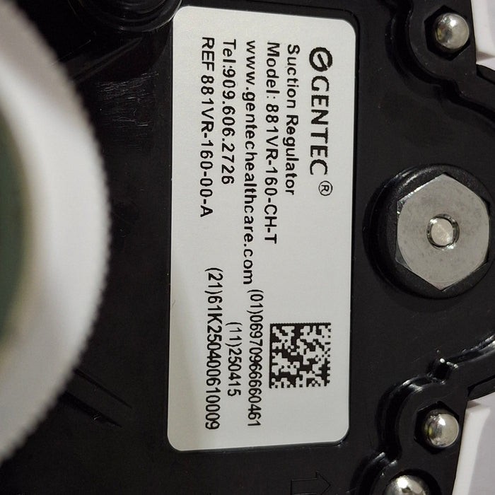 Gentec Vacuum Regulator Suction Regulators