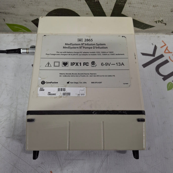 CareFusion Medsystem III 2865 Infusion Pump
